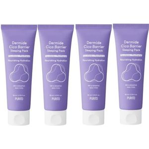 [Promotie]Purito SEOUL - Dermide Cica Barrier Sleeping Pack - 80ml (4ea) Set