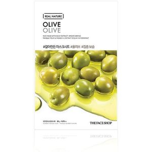 [PROMOTIE]THE FACE SHOP - Real Nature Face Mask - Olive - 1stuk