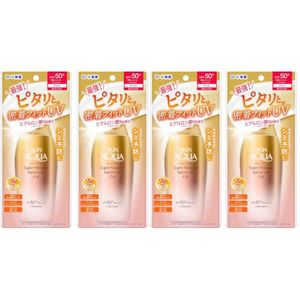 Rohto Mentholatum Skin Aqua Super Moisture Barrier UV Gel SPF50+ PA++++ 100g (4ea) Set