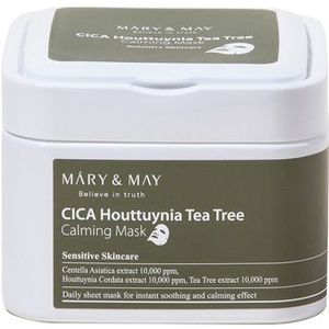 Mary&May - CICA Houttuynia Tea Tree Calming Mask - 30stukken/400g