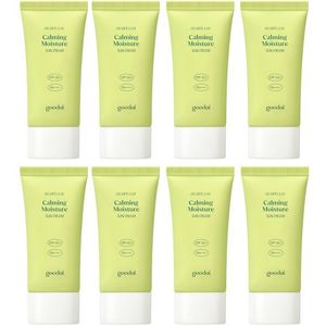 Goodal - Heartleaf Calming Moisture Sun Cream SPF50+ PA++++ - 50ml (8ea) Set (New)