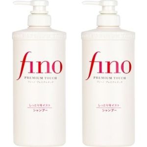 Shiseido - Fino Premium Touch Hair Shampoo Moist - 550ml (2ea) Set