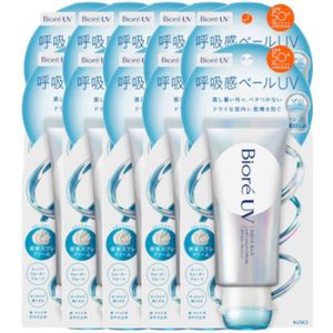 Kao - Biore UV Aqua Rich Airy Hold Cream SPF50+ PA++++ - 70g (10ea) Set