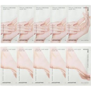 innisfree - Special Care Mask - Hand (5pcs) X innisfree - Special Care Mask - Foot - (5pcs)