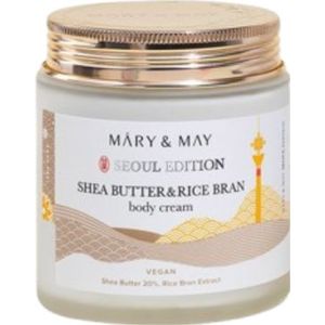 Mary&May - Shea Butter & Rice Bran Body Cream Seoul Edition - 250ml