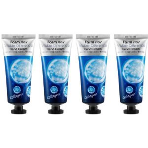 Farm Stay - Visible Difference Hand Cream - Collagen - 100ml (4ea) Set