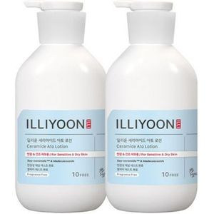 ILLIYOON - Ceramide Ato Lotion Double Set - 600ml + 600ml