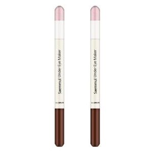 The Saem Saemmul Under Eye Maker - 0.7g - 02 Pink (2ea) Set
