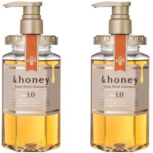 ViCREA - & honey Deep Moist Shampoo Step1.0 - 440ml (2ea) Set