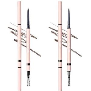 Flortte - My Beautiful Password Eyebrow Pencil - 0.05g - B2 Ash Brown (2ea) Set