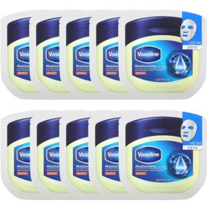 Vaseline - Moisturizing Sheet Mask (10pc) Set