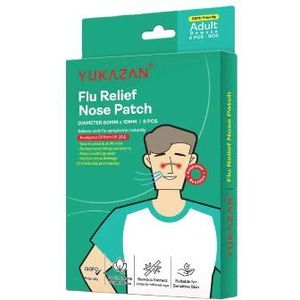 YUKAZAN - Adult Flu Relief Nose Patch - 6stukken