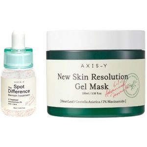 [PROMOTIE]AXIS-Y New Skin Resolution Gel Mask X Spot The Difference Blemish Treatment Spot Treatment  Gel Masks