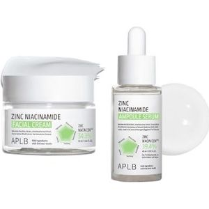 APLB - Zinc Niacinamide Ampoule Serum - 40ml & Facial Cream - 55ml Set