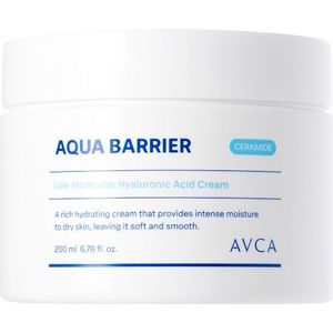 AVCA - Aqua Barrier Low Molecular Hyaluronic Acid Ultra Hydrating Facial Cream - 200ml