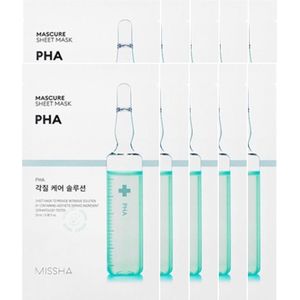 MISSHA Mascure Solution Sheet Mask - PHA - 1pc (10ea) Set