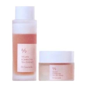 Dr.Ceuracle - Vegan Kombucha Tea Beginning Set (Vegan Kombucha Tea Essence +Vegan Kombucha Tea Gel Cream) - 50ml + 30g