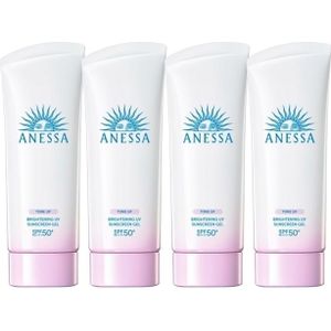 Shiseido Anessa Brightening UV Sunscreen Gel N SPF50+ PA++++ (2022 Version) - 90g (4ea) Set