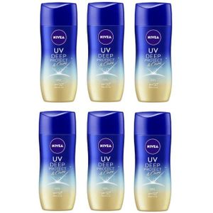 NIVEA Japan - UV Deep Protect & Care Gel SPF50+ PA++++ - 80g (6ea) Set