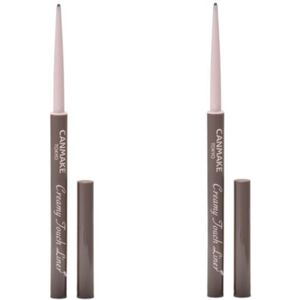 CANMAKE - Creamy Touch Liner - 0.08g - 02 Medium Brown (2ea) Set