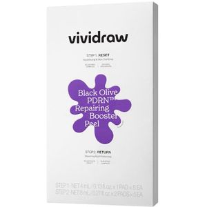 vividraw - Black Olive PDRN Repairing Booster Peel - 5ea