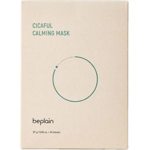 [Deal] beplain - Cicaful Calming Mask - 10stukken