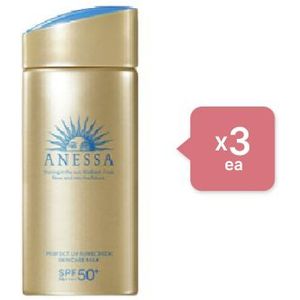 Shiseido - Anessa Perfect UV Sunscreen Skincare Milk N SPF50+ PA++++ - 2022 Version - 90ml (3ea) Set