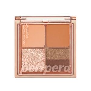 peripera - Ink Pocket Shadow Palette (New) - 1.6gX4 - 03 Rolling In The Autumn