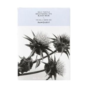 RAWQUEST - Milk Thistle Brightening SPA Black Mask - 5stukken