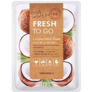 TONYMOLY - Fresh To Go Mask Sheet - COCONUT - 1stuk