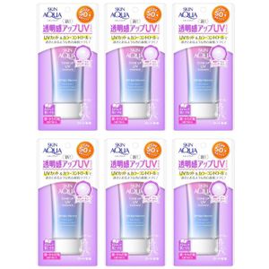 Rohto Mentholatum - Skin Aqua Tone Up UV Essence SPF50+ PA++++ - 80g (6ea) Set