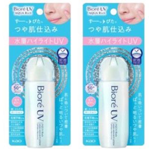 Kao - Biore UV Aqua Rich Aqua Highlight Lotion SPF50+ PA++++ - 70ml (2ea) Set
