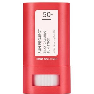 THANK YOU FARMER - SUN PROJECT Silky Calming Sun Stick SPF50+ PA++++ - 14g
