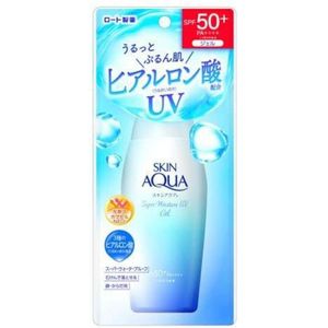 Rohto Mentholatum  - Skin Aqua UV Super Moisture Gel Hydrating Sunscreen SPF50+/PA++++ - 110g - White