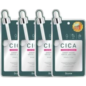 Picomonte - Dcure+ CICA Face Mask - 1 pc (4ea)