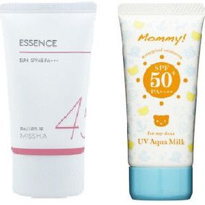 Missha Essence Sun X Isehan Hero Sunscreen Set A