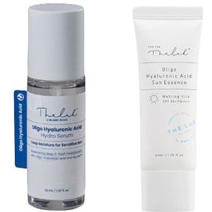 THE LAB by blanc doux - Oligo Hyaluronic Acid Sun Essence Airy Touch SPF50+ PA++++ - 40ml (1ea) + Oligo Hyaluronic Acid Hydro...