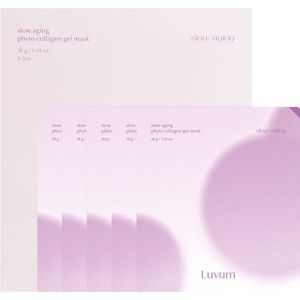 LUVUM - Slow Aging Phyto Collagen Gel Mask - 5 stukken
