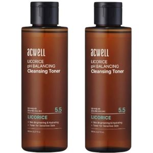ACWELL - No5.5 Licorice pH Balancing Toner (2elk) Set