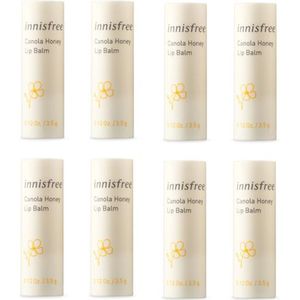 innisfree - Canola Honey Lip Balm (8ea) Set