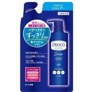 Rohto Mentholatum - Deoco Scalp Care Shampoo Refill - 370ml