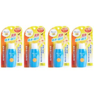 Kao - Biore Super UV Care Milk SPF48 PA+++ - 50ml (4ea) Set