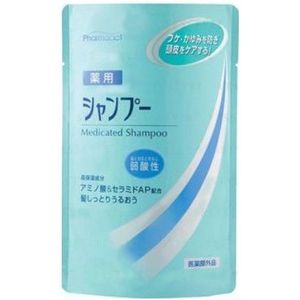 KUMANO COSME - Pharmaact Medicated Shampoo Weak Acidity Refill - 400ML