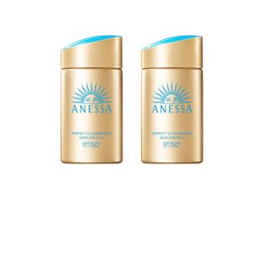 Shiseido Anessa Perfect UV Sunscreen Skin Care Milk SPF50+ PA++++ (2024 Version) - 60ml (2ea) Set
