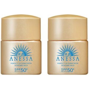Shiseido - Anessa Perfect UV Sunscreen Skincare Milk SPF50+ PA++++ - 12ml (2ea) Set