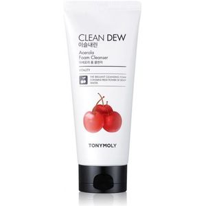 TONYMOLY - Clean Dew Foam Cleanser - Acerola