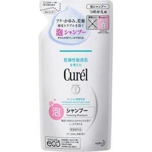 Kao - Curel Intensive Moisture Care Foaming Shampoo Refill - 380ml
