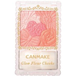 CANMAKE - Glow Fleur Cheeks - 6g - 01 Peach Fleur