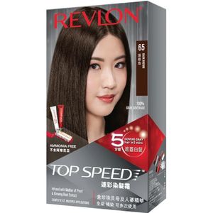 Revlon - Top Speed Haircolor - 310g - #65 Dark Brown
