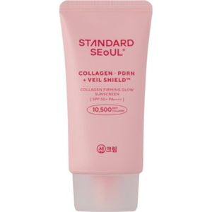 STANDARD SEOUL - Collagen Firming Glow Sunscreen [Collagen, PDRN + Veil Shield] SPF 50+ PA++++ - 50ml